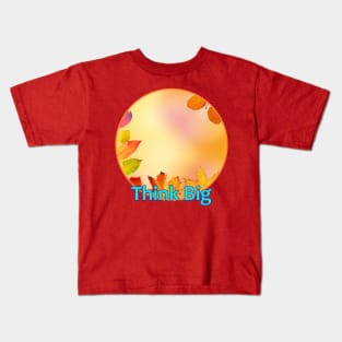 Circle Abstract Autumn Colorful Luminous Kids T-Shirt